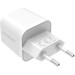 BlueBuilt Power Delivery Charger 20W + USB-C Cable 3m Nylon White front