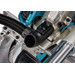 Makita DLS111ZU + 6,0-Ah-Akku (2 x) und Ladegerät + Untergestell detail