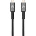 BlueBuilt USB-C-auf-USB-C-Kabel 240W 2 m Nylon Schwarz Main Image