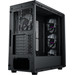 Cooler Master MasterBox 600 Schwarz rückseite