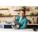 Tefal Cook Smart by Jamie Oliver Frying Pan 28cm product in use