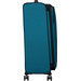 American Tourister Daring Dash Expandable Spinner 77cm Black/Blue left side