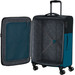 American Tourister Daring Dash Expandable Spinner 66cm Black/Blue inside