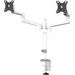 Neomounts NEXT Lite DS60-425WH2 Monitor Arm for 17 to 27-inch Screens - White front