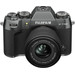 Fujifilm X-T50 Anthrazit + XC 15-45mm f/3.5-5.6 OIS PZ oberseite