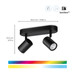 WiZ 2 spot Imageo black - Colored and White light - GU10 visual supplier