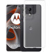 Just in Case Soft Design Motorola Edge 50 Pro Back Cover Transparent combined product