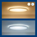 WiZ Ceiling Lamp - SuperSlim - White - Colored and White Light visual supplier