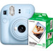 Fujifilm Instax Mini 12 Pastel Blue Set Main Image