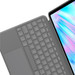 Logitech Combo Touch Apple iPad Air 11 Zoll (2024) Tastaturhülle QWERTZ Grau detail