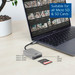 ACT USB-C-Kartenleser für SD und microSD produkt in gebrauch