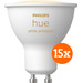 Philips Hue White Ambiance GU10 15er-Pack Main Image