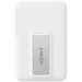 Anker Wireless Power Bank with MagSafe and Qi2 Magnet 10,000mAh with Fast Charging White back