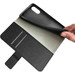 Just in Case Wallet Sony Xperia 10 VI Book Case Schwarz produkt in gebrauch