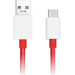 OnePlus USB-A to USB-C 1m Plastic Red Main Image