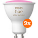 Philips Hue White & Color GU10 9er-Pack Main Image