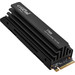 Crucial T705 4TB Heatsink PCIe 5.0 M.2 SSD linke seite