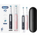 Oral-B iO 3N Black and Pink Duo Pack front