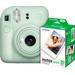 Fujifilm Instax Mini 12 Mint Green Set Main Image