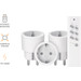 Smart Plug mit Fernbedienung KlikAanKlikUit APC3-2300R im 3er-Pack. visueller lieferant