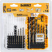 DeWalt 14-teiliges Black & Gold Metallbohrer-Set Tough Case verpackung