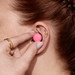 Google Pixel Buds Pro 2 Pink produkt in gebrauch