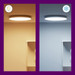 WiZ Ceiling Lamp Rune - Colored and White Light - White visual supplier