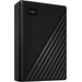 WD My Passport 6TB Schwarz linke seite