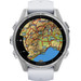 Garmin Fenix 8 Silver/White 43mm front