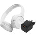 JBL Tune 510BT White + BlueBuilt Quick Charge Charger with USB-A Port 18W Black Main Image