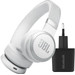 JBL Live 670NC Weiß + BlueBuilt Quick-Charge-Ladegerät mit USB Main Image