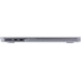 BlueBuilt Hardcase für MacBook Air 13,6 Zoll Transparent rechte seite