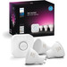 Philips Hue GU10 3-pack + Bridge Starter Kit packaging