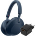 Sony WH-1000XM5 Blau + BlueBuilt Quick-Charge-Ladegerät mit USB-A-Port 18 W Schwarz Main Image