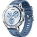 Huawei Watch GT5 Silber/Blau 46 mm linke seite