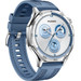 Huawei Watch GT5 Silber/Blau 46 mm linke seite