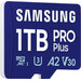 Samsung PRO Plus 1TB microSDXC + SD-Adapter vorne