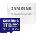 Samsung PRO Plus 1TB microSDXC + SD-Adapter vorne