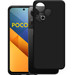 Just in Case Soft Design POCO M6 Backcover Schwarz visueller lieferant