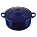 Le Creuset Signature Bräter 24 cm Indigo oberseite