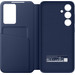 Samsung Galaxy S24 FE Clear View Book Case Blau vorne