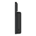 Belkin Wireless Powerbank mit MagSafe Magnet und Schnellladefunktion 10.000 mAh Schwarz linke seite