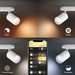 Philips Hue Fugato Aufbauspot White and Color - Weiß - 2 Spots produkt in gebrauch