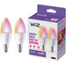 WiZ Candle Light - White and Colored Light - E14 - 2-pack Main Image