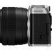 Fujifilm X-M5 Silber + XC 15-45mm f/3.5-5.6 OIS PZ linke seite