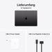 Apple MacBook Pro 16 inches M4 Pro (14 Core CPU/20 Core GPU) 24GB/512GB Space Black QWERTZ visual supplier