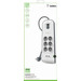 Belkin Surge Protector 6 outlet 2 meters 2x USB packaging