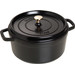 Staub Round Dutch Oven 28cm Black front