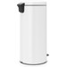 Brabantia NewIcon Treteimer 30 Liter White rückseite