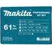 Makita 61-piece bit set P-70144 